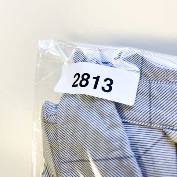 Nike SB Mens M Flannel Button Down Gray Stripe Shirt LS - Picture 11 of 11